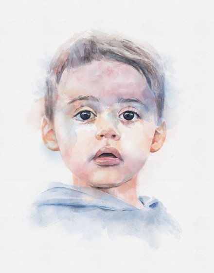 Child portrait by Robert Dean
