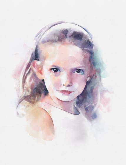 Child portrait by Robert Dean